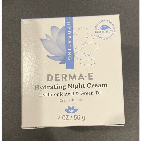 Derma E Ultra Hydrating Advanced Repair Night Cream w/ Hyaluronic Acid 2oz - Picture 1 of 2